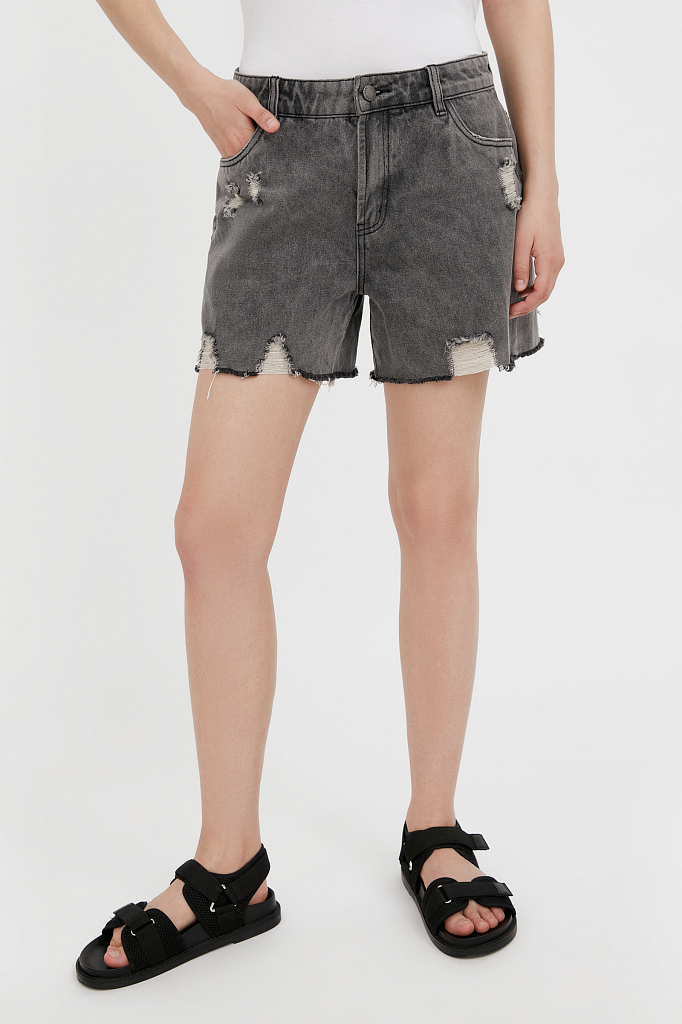 Шорты джинсовые женские