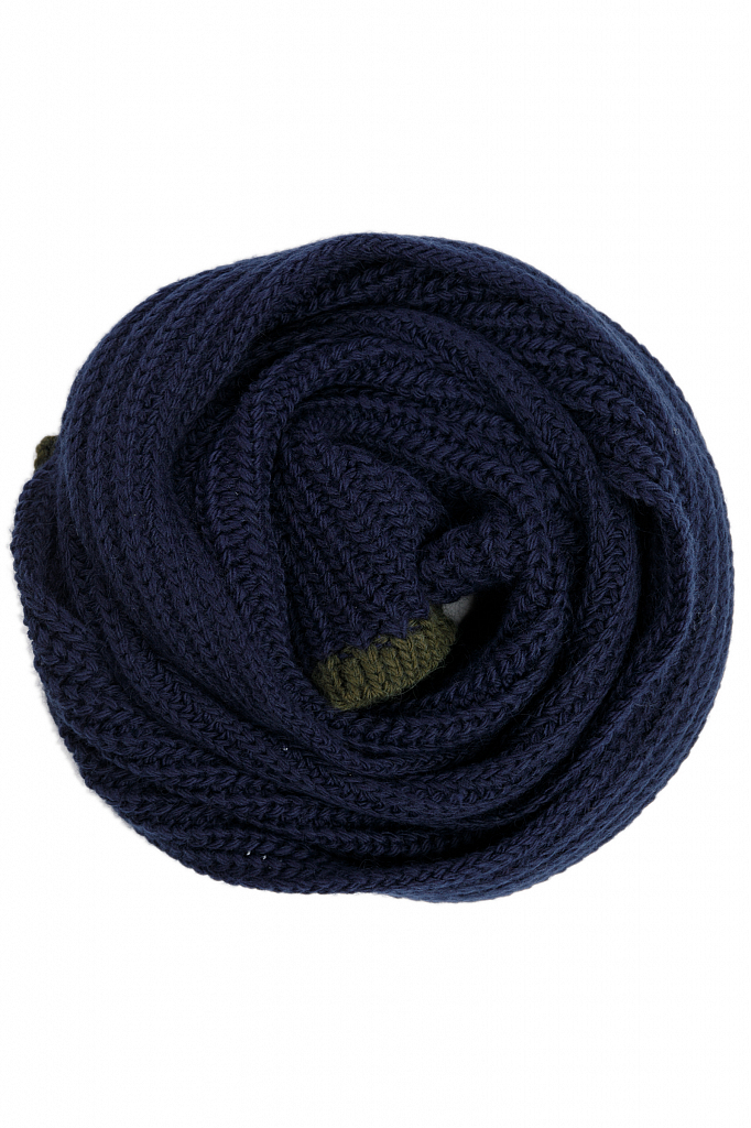 шарф мужской Finn-Flare темно-синего цвета