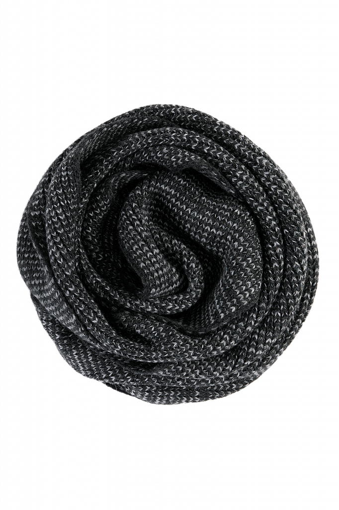 шарф мужской Finn-Flare темно-серого цвета
