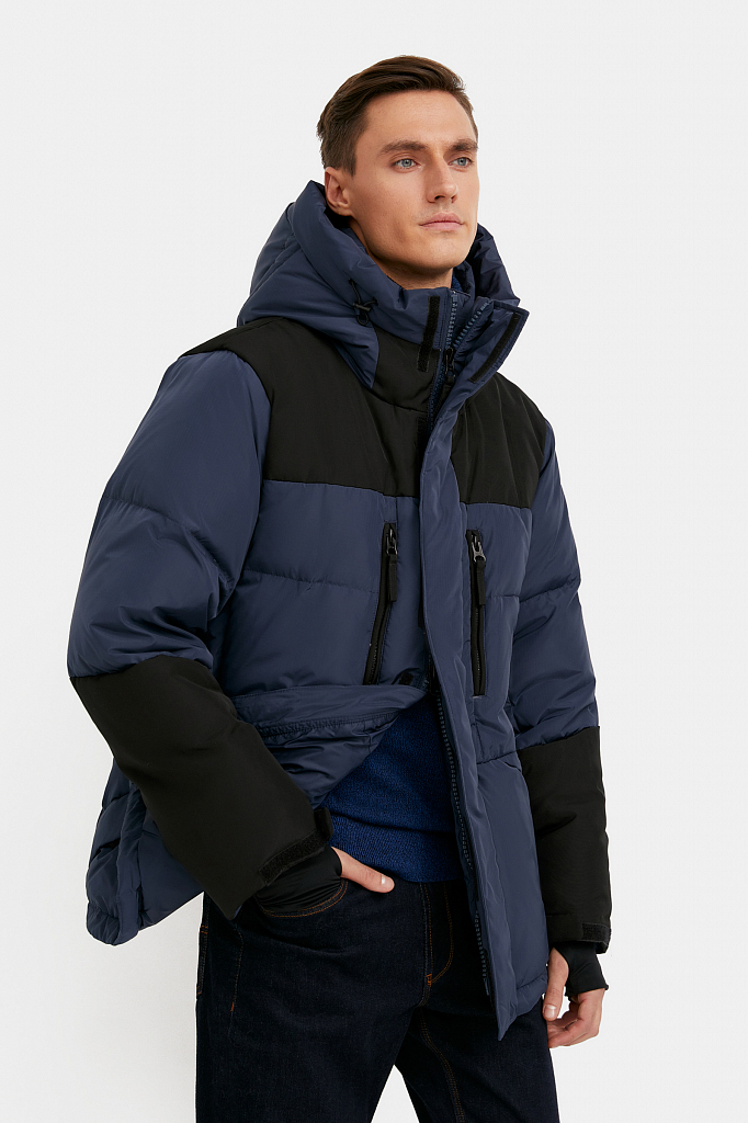 куртка мужская Finn-Flare темно-синий W20-22026 