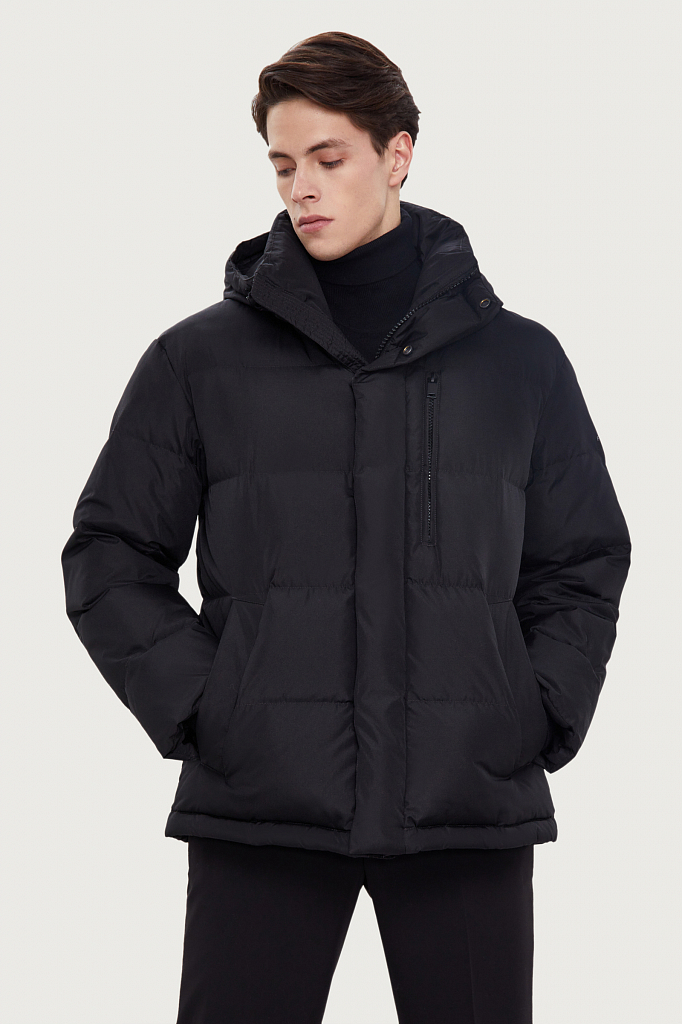 куртка мужская Finn-Flare черный W20-21003 