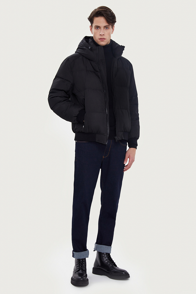 куртка мужская Finn-Flare черный W20-42009 