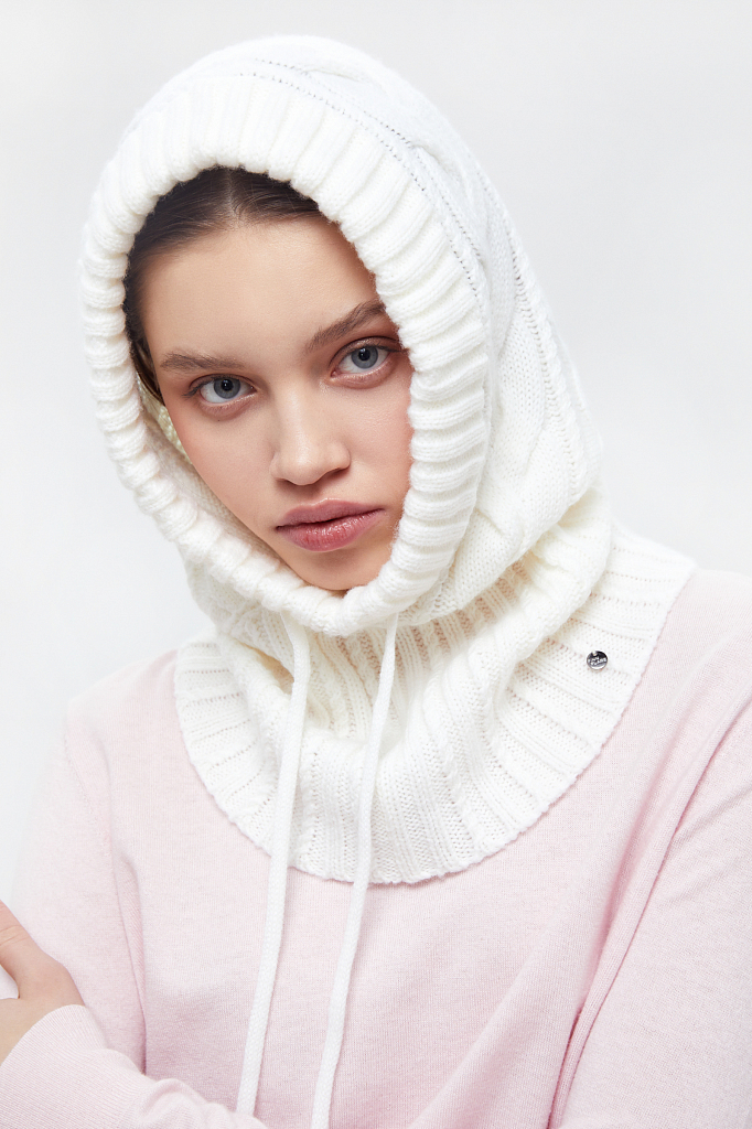 

шапка женская, Молочный, шапка женская