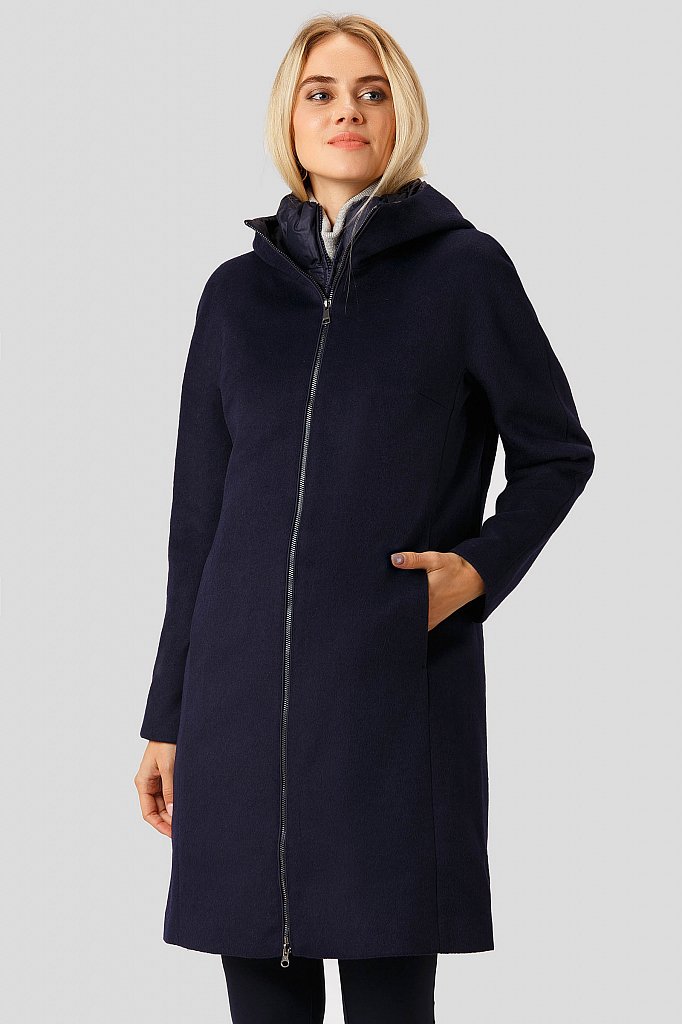 Пальто женское, Модель A18-12022, Фото №1