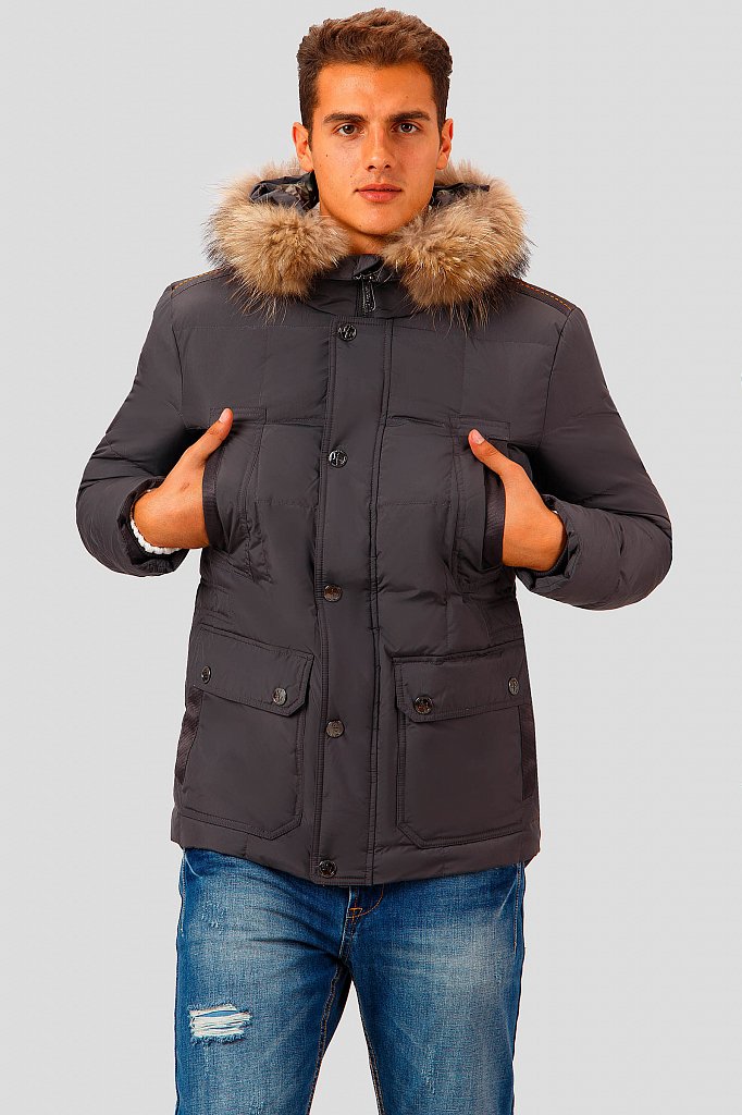 Пальто мужское, Модель A18-42004, Фото №1