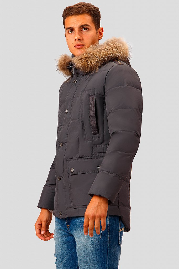 Пальто мужское, Модель A18-42004, Фото №3