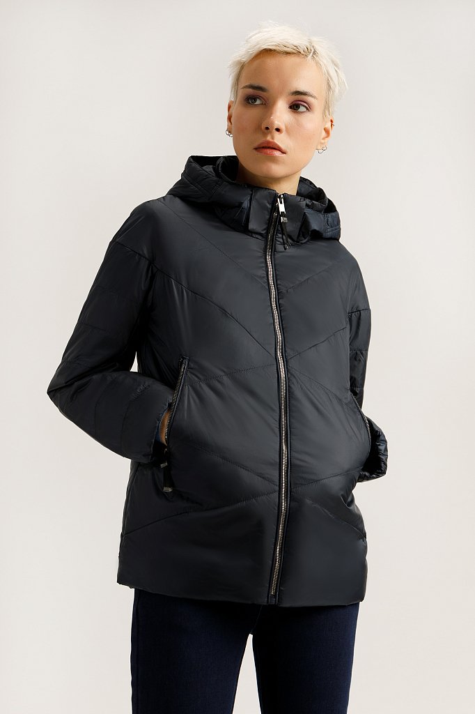 Куртка женская, Модель A19-12003, Фото №1