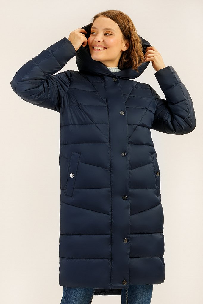 Пальто женское, Модель A19-12038, Фото №1