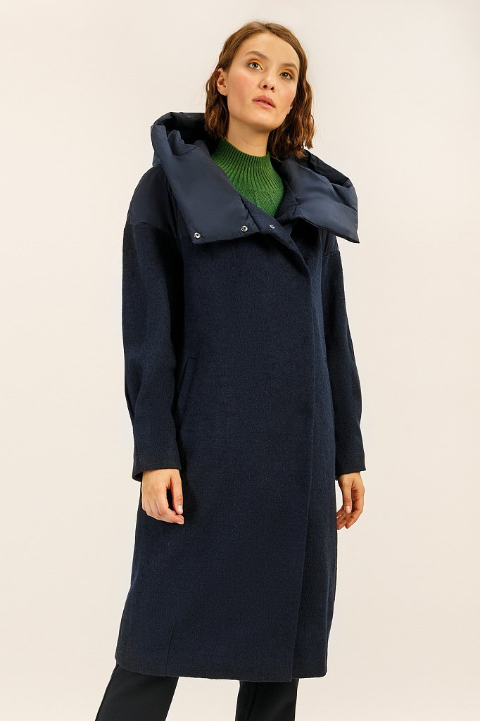 Пальто женское, Модель A19-12045, Фото №1