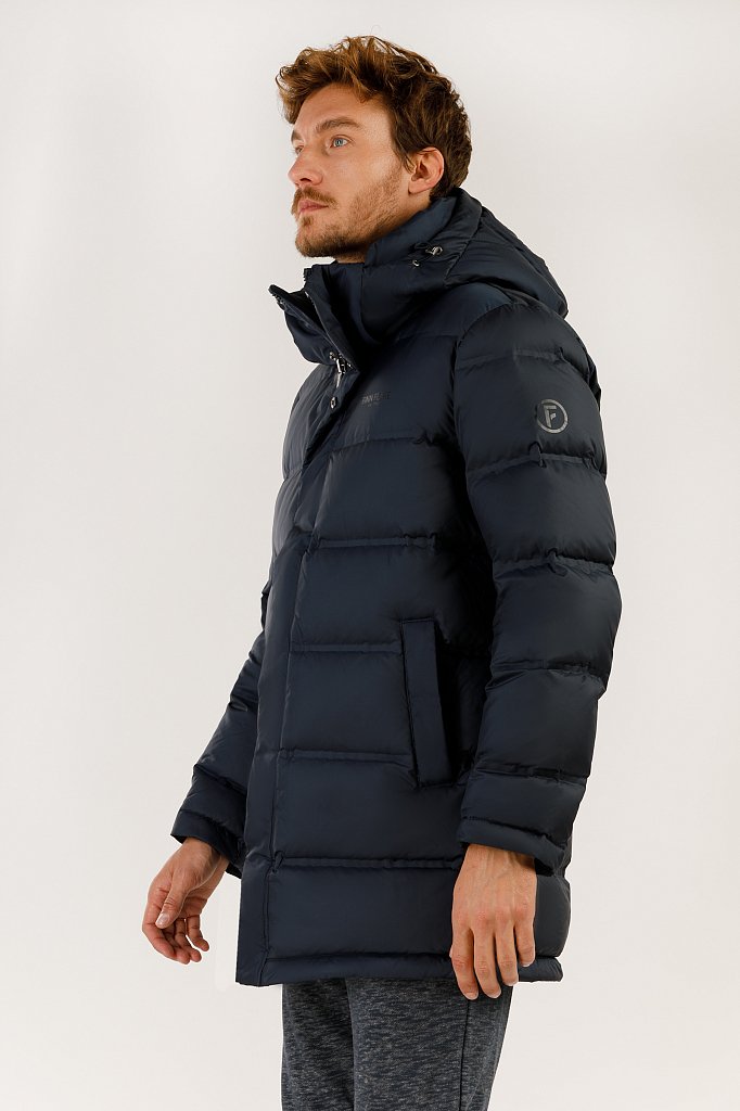 Пальто мужское, Модель A19-21017, Фото №3