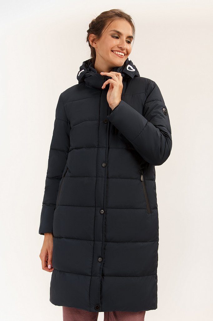 Пальто женское, Модель A19-32044F, Фото №1