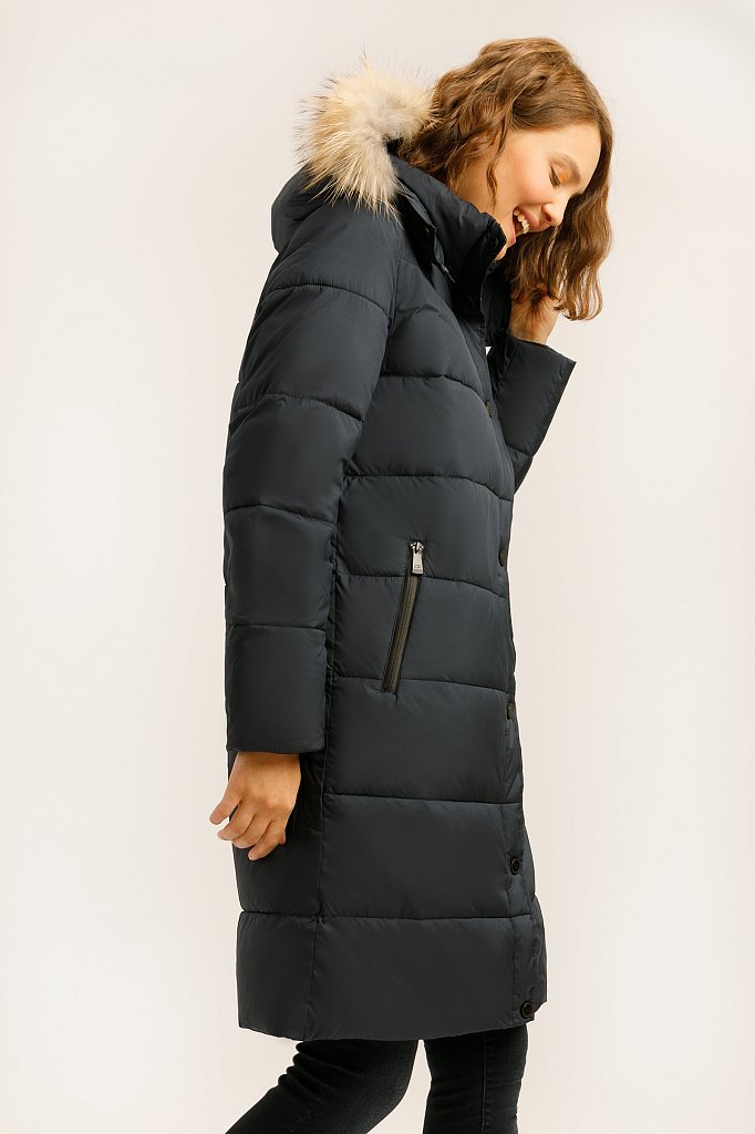 Пальто женское, Модель A19-32044, Фото №3