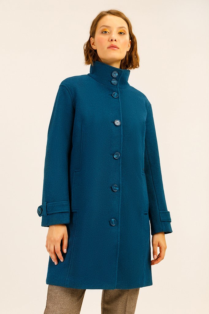 Пальто женское, Модель A19-11005, Фото №1