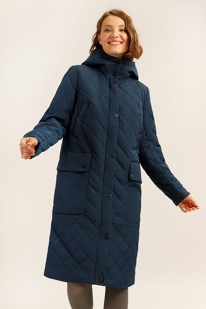 Пальто женское, Модель A19-12049, Фото №1