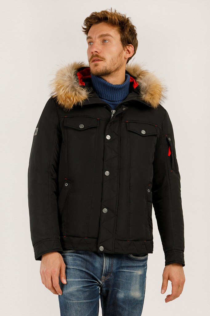 Куртка мужская, Модель A19-22009, Фото №1