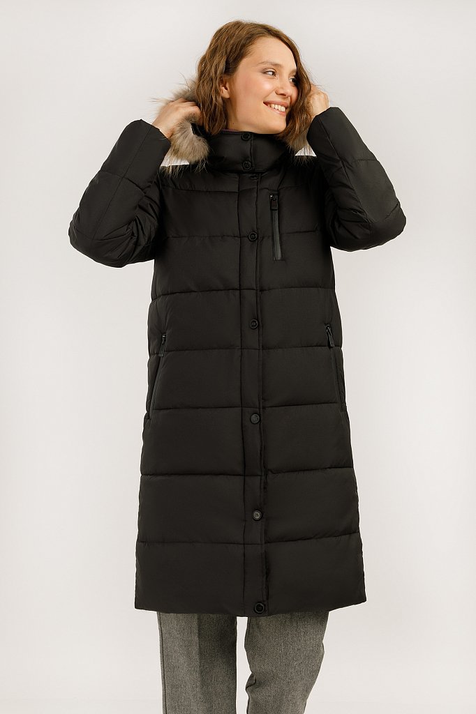Пальто женское, Модель A19-32044, Фото №1