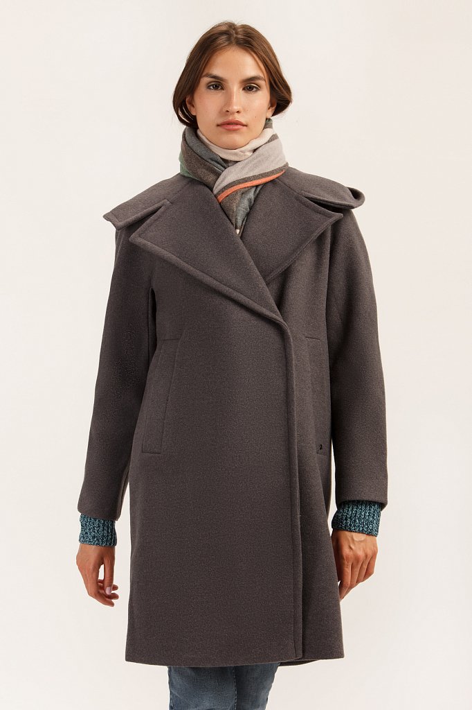 Пальто женское, Модель A19-12031, Фото №1