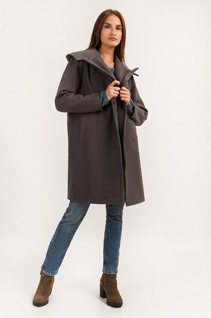 Пальто женское, Модель A19-12031, Фото №2
