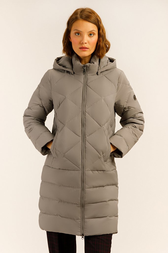 Пальто женское, Модель A19-11026, Фото №1