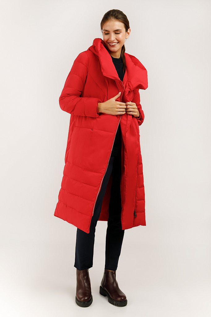 Пальто женское, Модель A19-12010, Фото №1