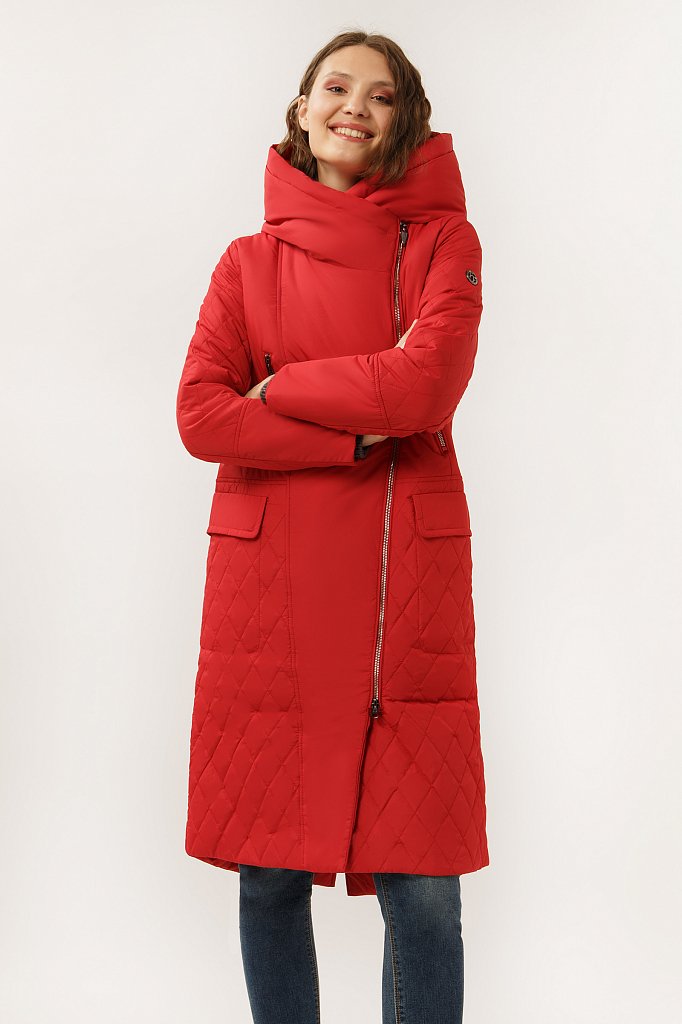 Пальто женское, Модель A19-12097, Фото №1