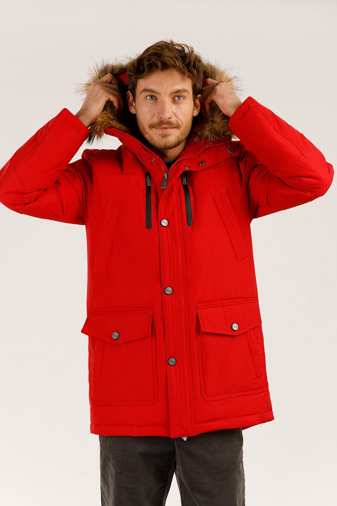 Пальто мужское, Модель A19-22007, Фото №1