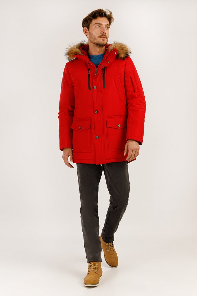 Пальто мужское, Модель A19-22007, Фото №2