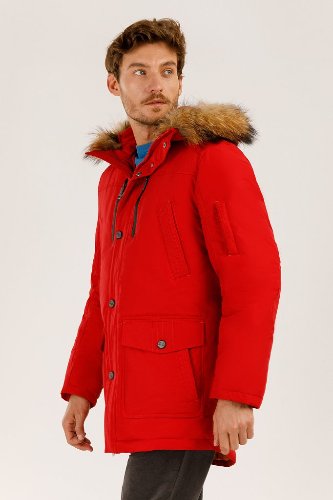 Пальто мужское, Модель A19-22007, Фото №3