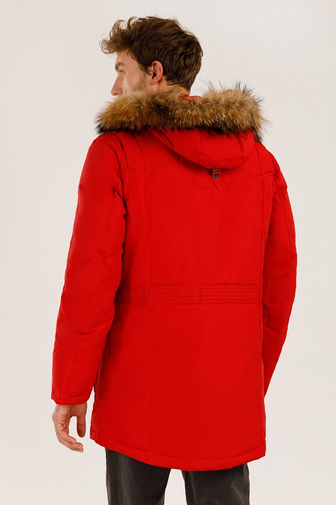 Пальто мужское, Модель A19-22007, Фото №4