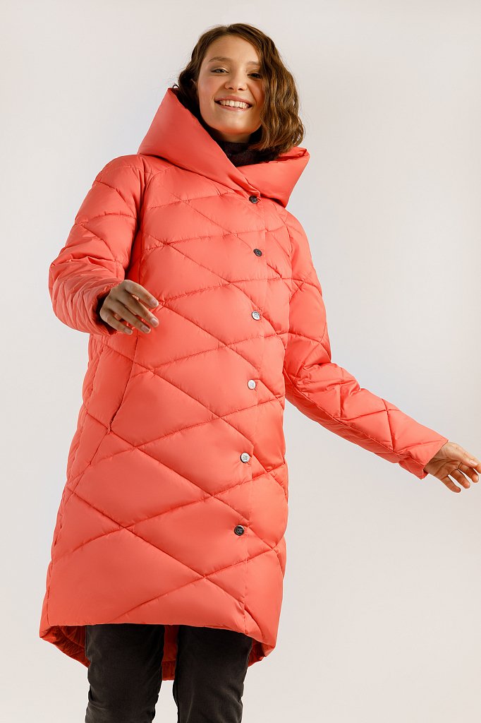 Пальто женское, Модель A19-11024, Фото №1