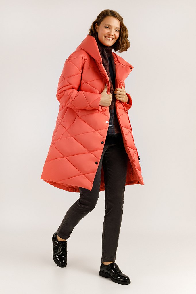 Пальто женское, Модель A19-11024, Фото №2