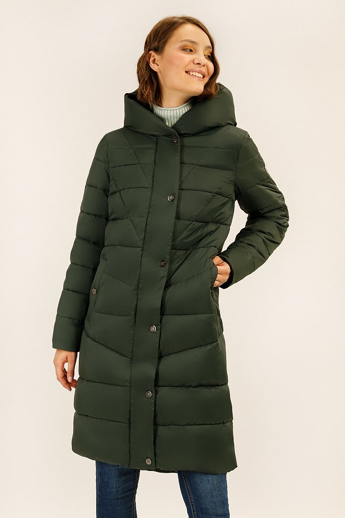 Пальто женское, Модель A19-12038, Фото №1
