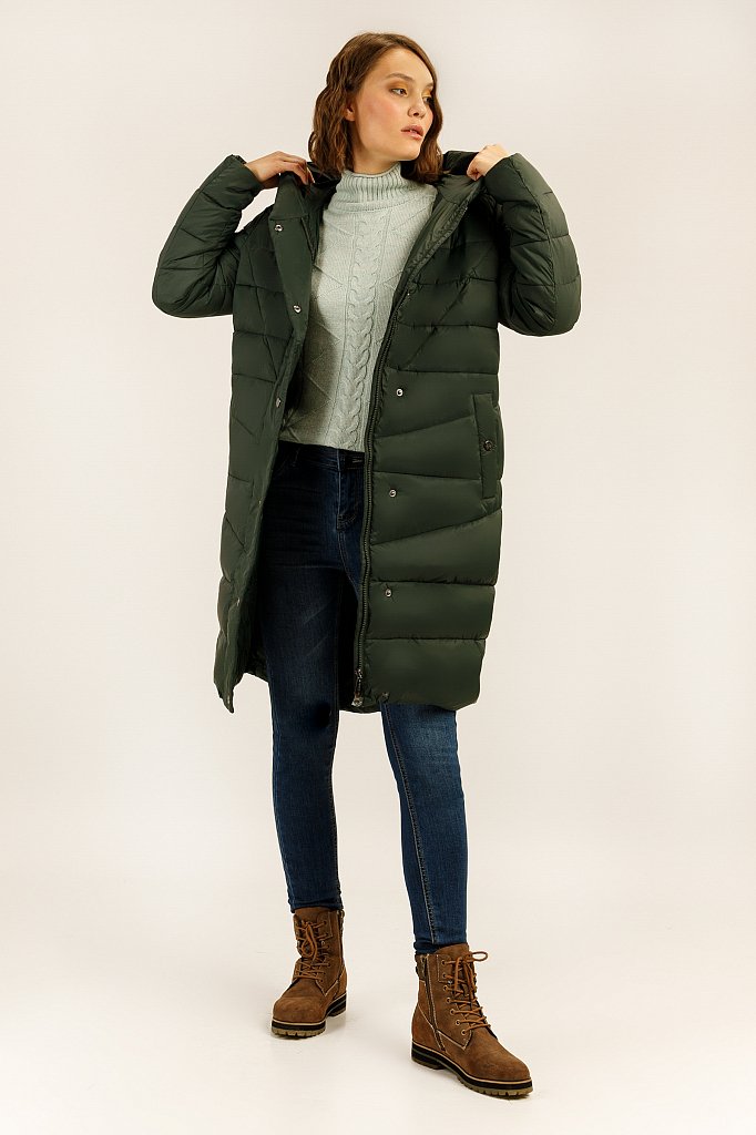 Пальто женское, Модель A19-12038, Фото №2