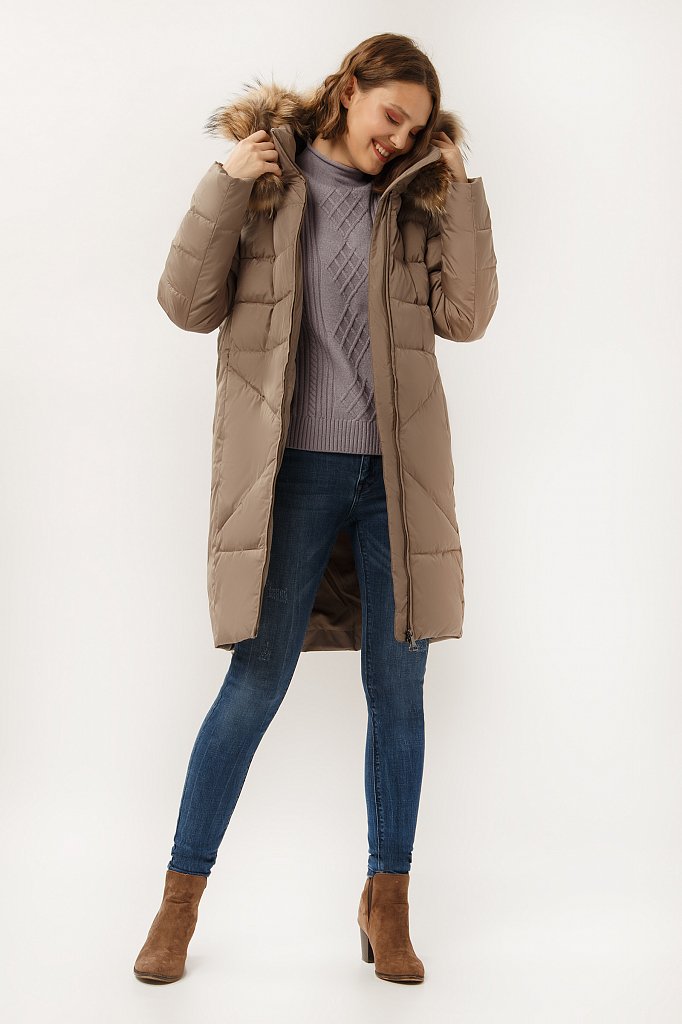 Пальто женское, Модель A19-12028, Фото №2