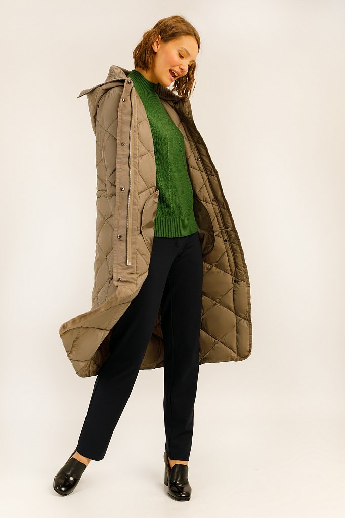 Пальто женское, Модель A19-12095, Фото №2