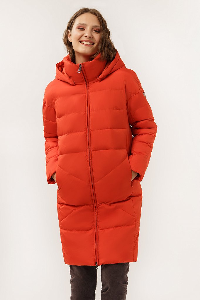 Пальто женское, Модель A19-12028F, Фото №1