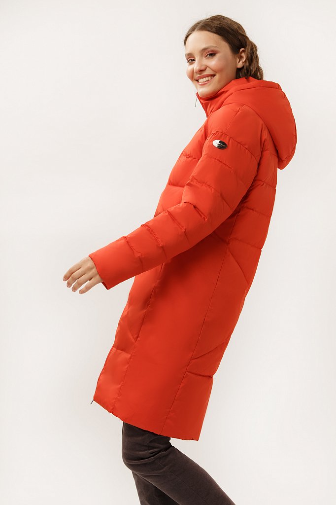 Пальто женское, Модель A19-12028F, Фото №3