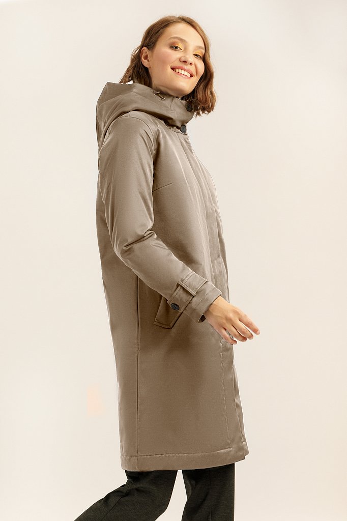 Пальто женское, Модель A19-11029, Фото №1