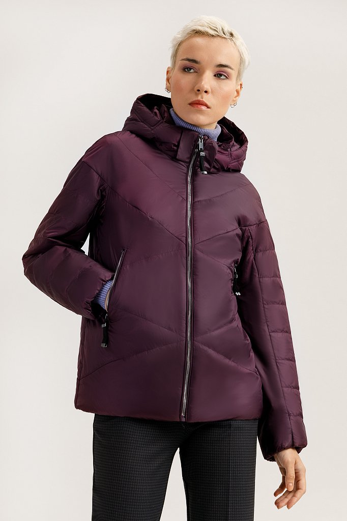 Куртка женская, Модель A19-12003, Фото №1