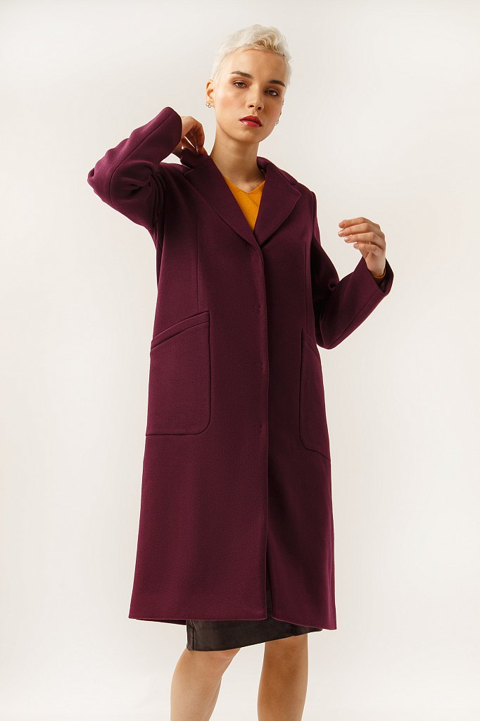 Пальто женское, Модель A19-12025, Фото №2