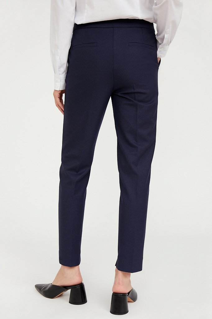 Классические прямые женские брюки со стрелками, Модель A20-11084, Фото №4