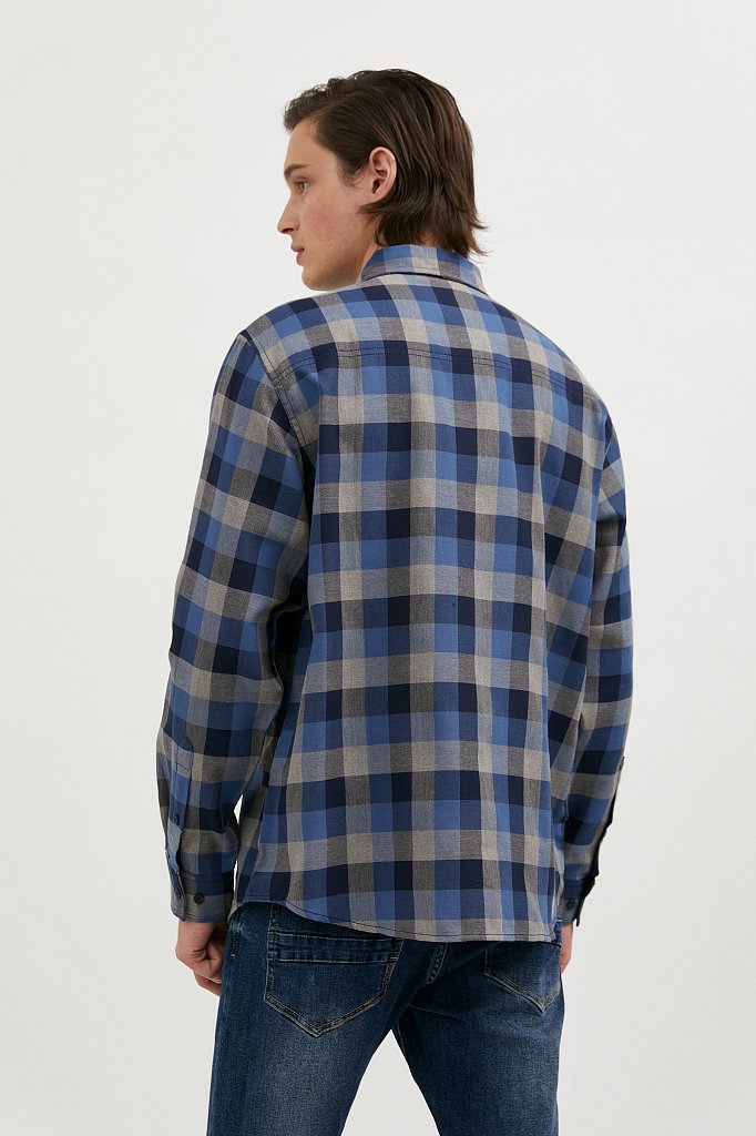 Рубашка мужская, Модель A20-22028, Фото №5