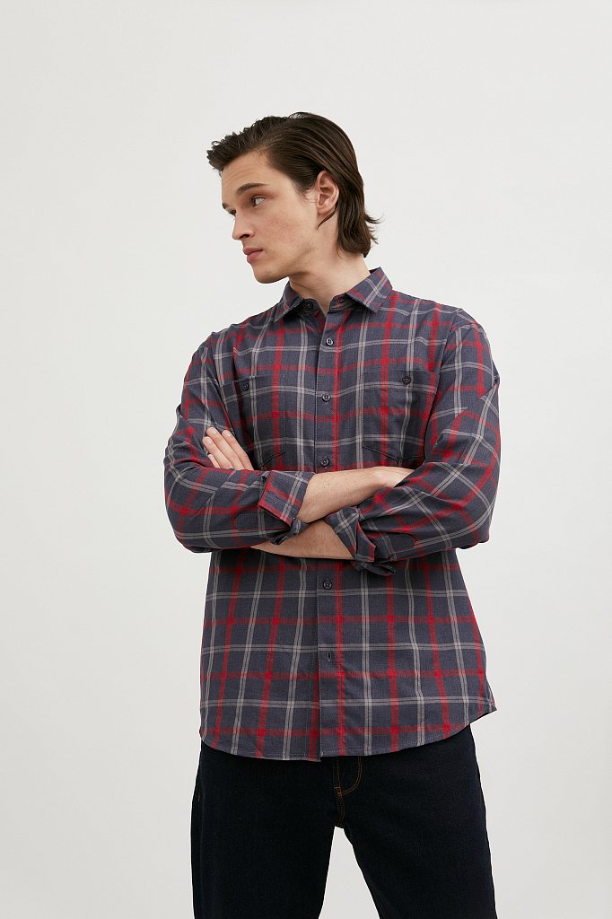 Рубашка мужская, Модель A20-42019, Фото №2