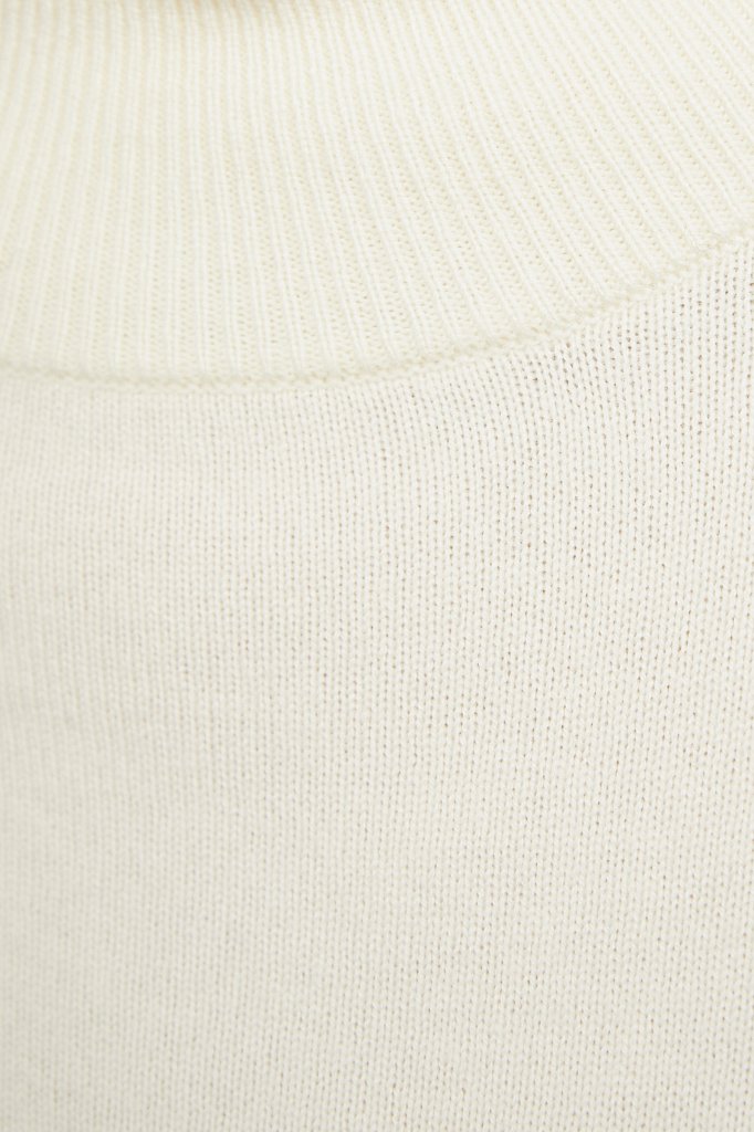 Джемпер женский из смесовой ткани с кашемиром, Модель A20-11101, Фото №5