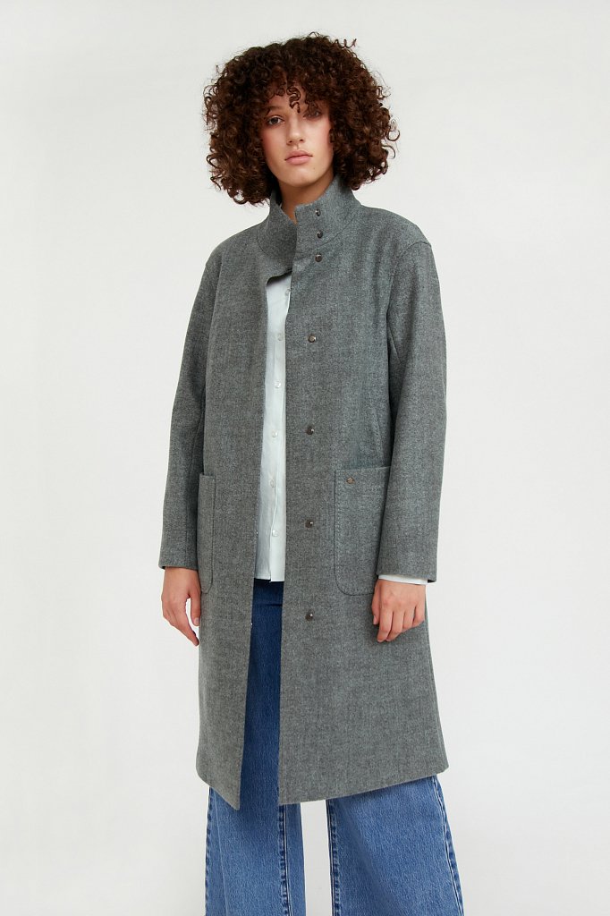 Пальто женское, Модель A20-11017, Фото №1