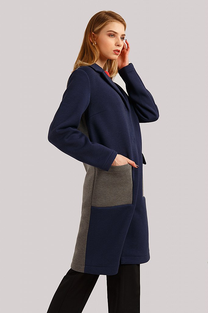 Пальто женское, Модель B19-32007, Фото №3