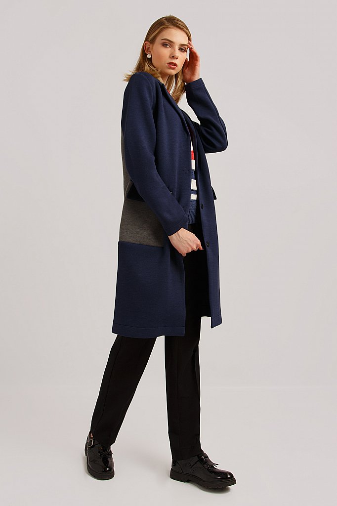 Пальто женское, Модель B19-32007, Фото №4