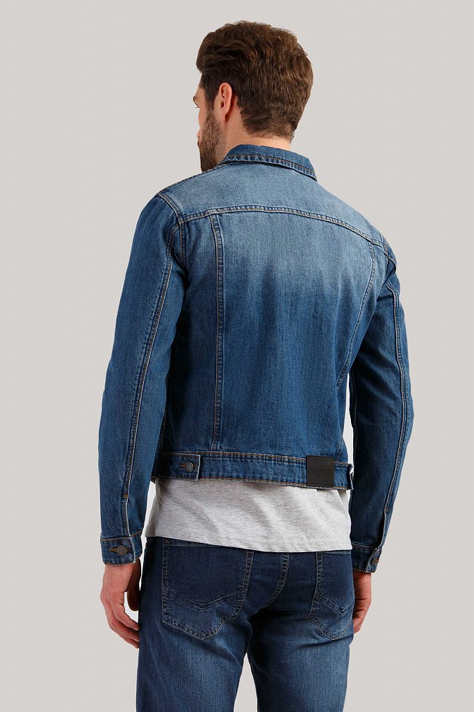Куртка джинсовая мужская, Модель B19-25000, Фото №3