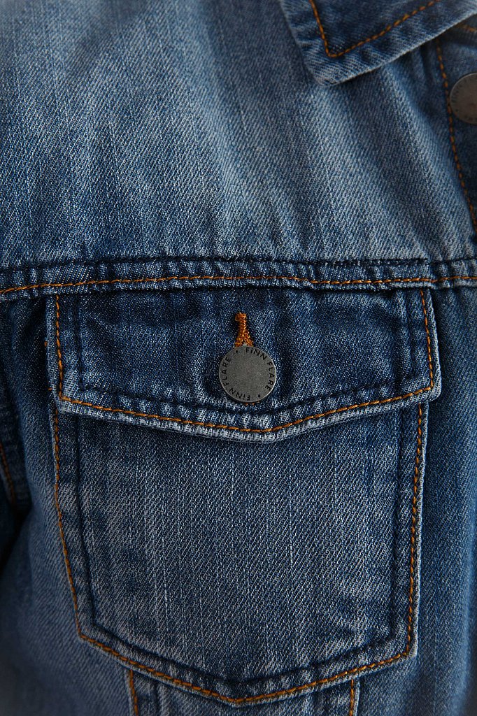 Куртка джинсовая мужская, Модель B19-25000, Фото №4