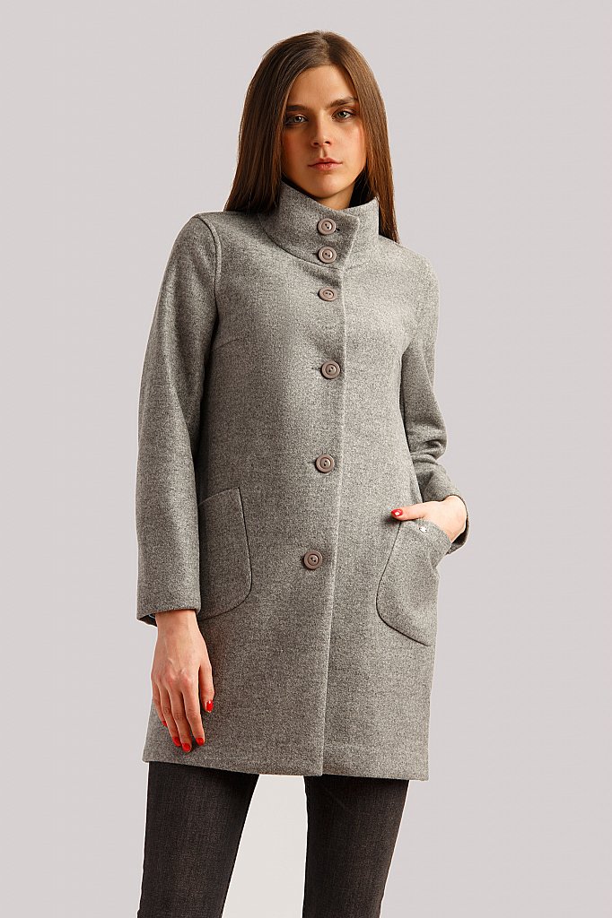 Пальто женское, Модель B19-12004, Фото №1